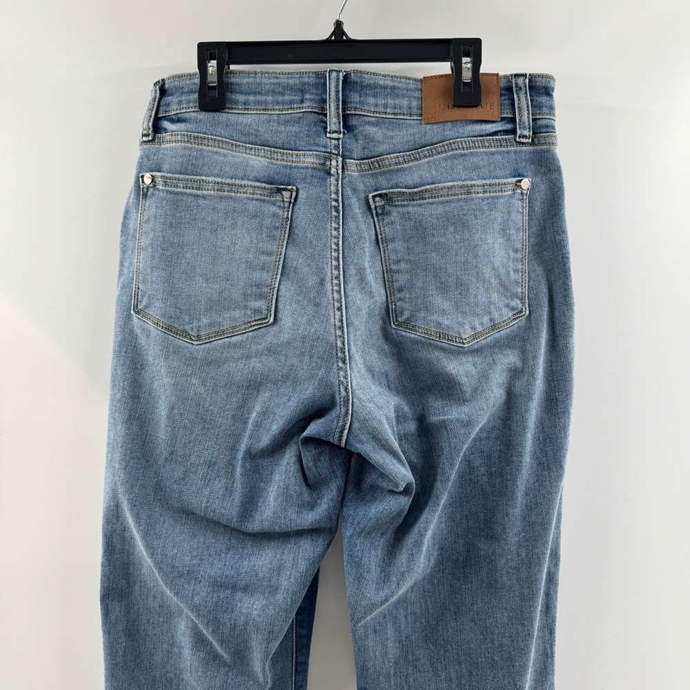 Judy Blue Women’s Medium Wash Slim Fit Jeans Zipper Fly Size 9/29 - Picture 6 of 8